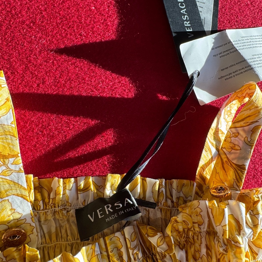 KIDS VERSACE dress casual or dressy depends on shoes
 little girl dress. - Picture 4 of 5